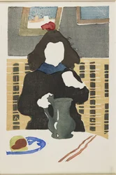 Rapariga com um jarro, 1890